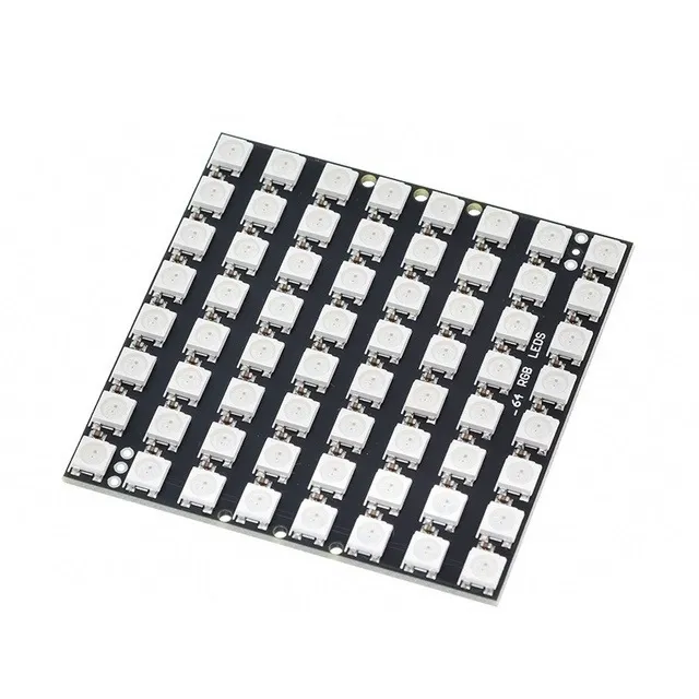 WS2812B LED Matrix 64-bit (8x8, Vierkant)